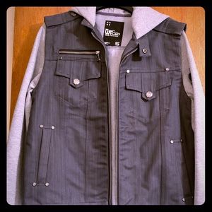 Aggravated Mentality Denim Hooded Jacket